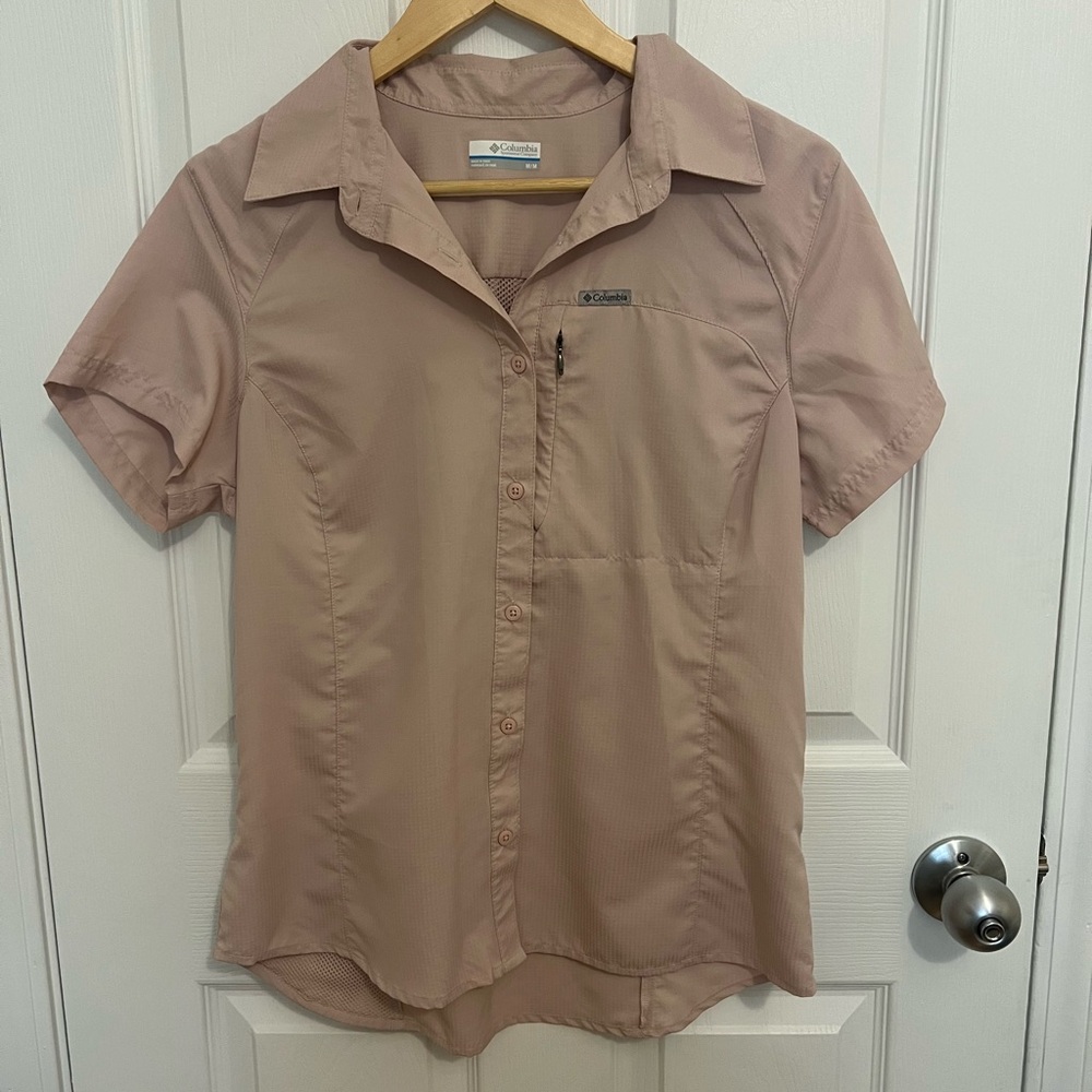 Columbia Short-Sleeve Outdoors Button Shirt